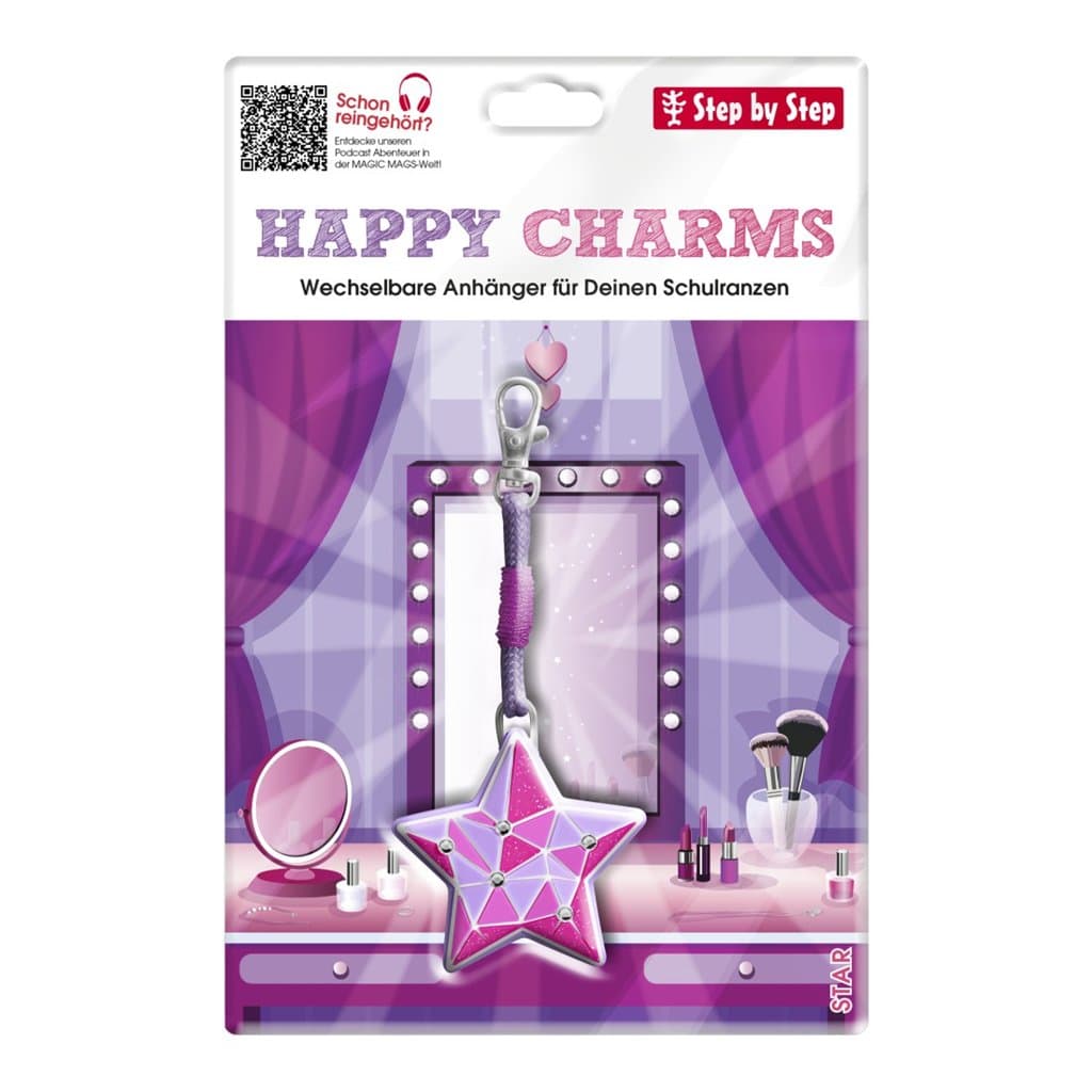 Přívěšek Step by Step HAPPY CHARMS, Star - náhled 4