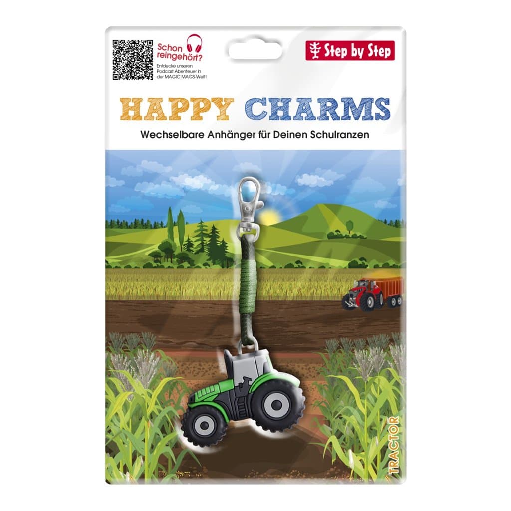 Přívěšek Step by Step HAPPY CHARMS, Tractor - náhled 2