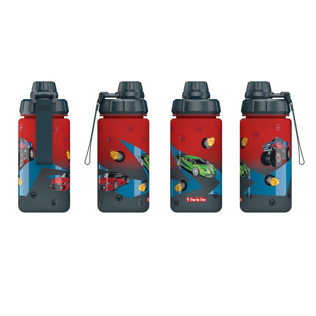 Tritanová láhev na pití Step by Step 0,55 l, Car - náhled 3
