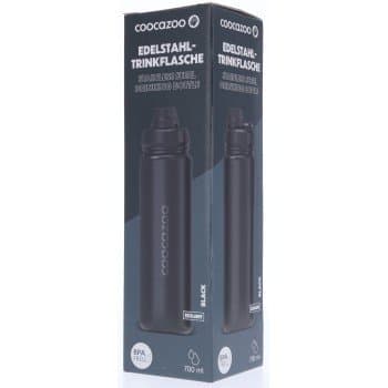 Izolovaná láhev na pití z nerezové oceli coocazoo 0,7 l,  Black - náhled 5