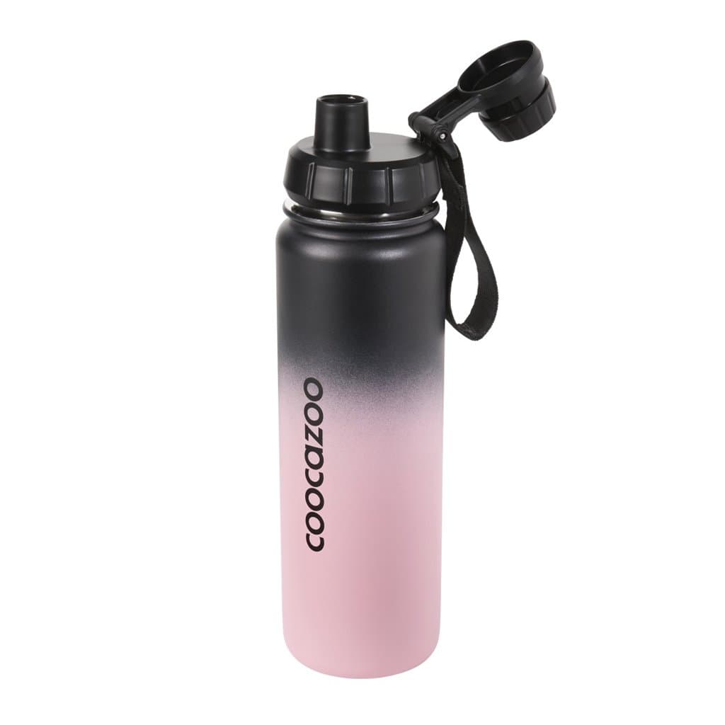 Izolovaná láhev na pití z nerezové oceli coocazoo 0,7 l, Gradient Rose - náhled 2