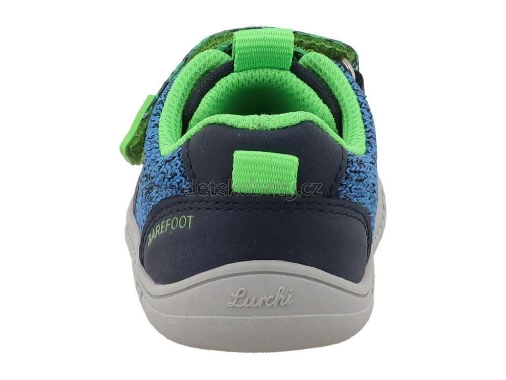 Dětské celoroční boty Lurchi 84L0023006 BLUE-LIME Velikost: 25 - náhled 5