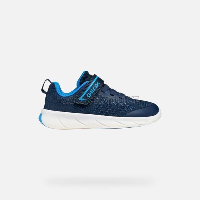 Dětské celoroční boty Geox J65PDB 06K9J CF44D Velikost: