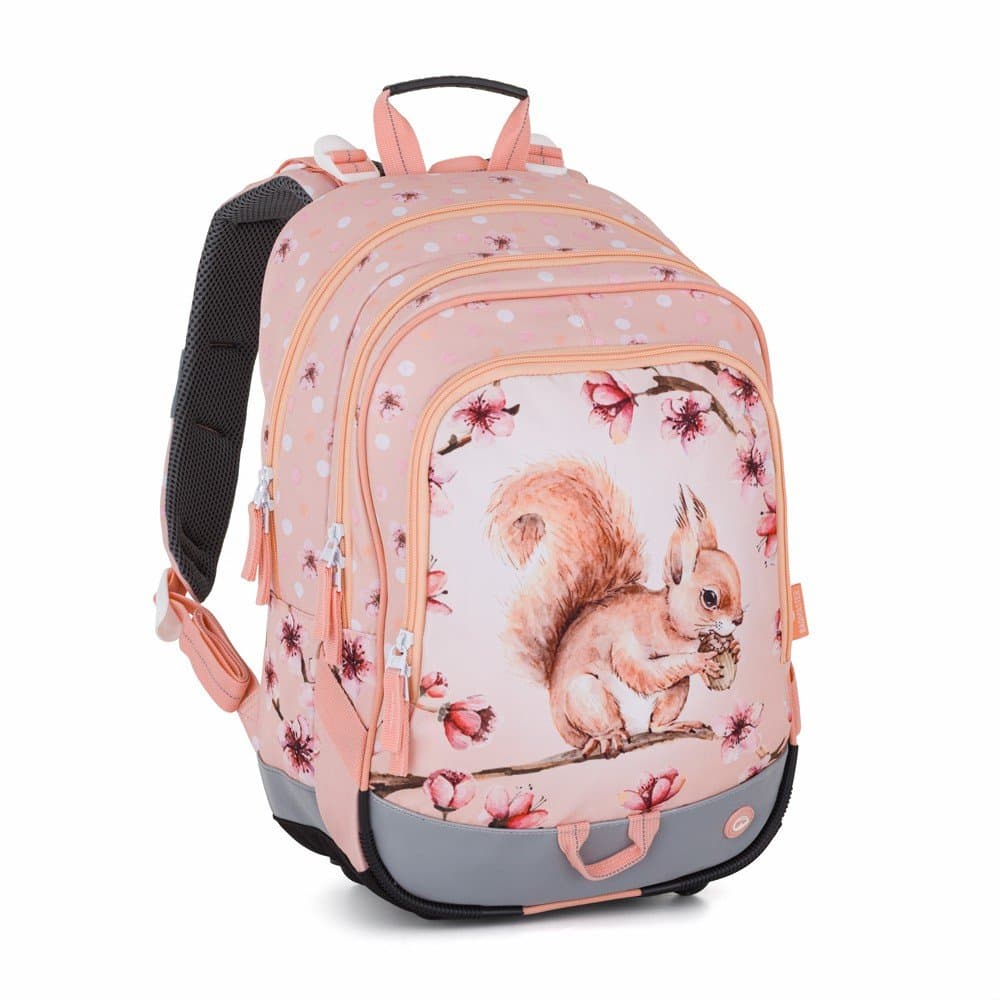 Bagmaster ALFA 26 A školní tříkomorový batoh – veverka - náhled 1