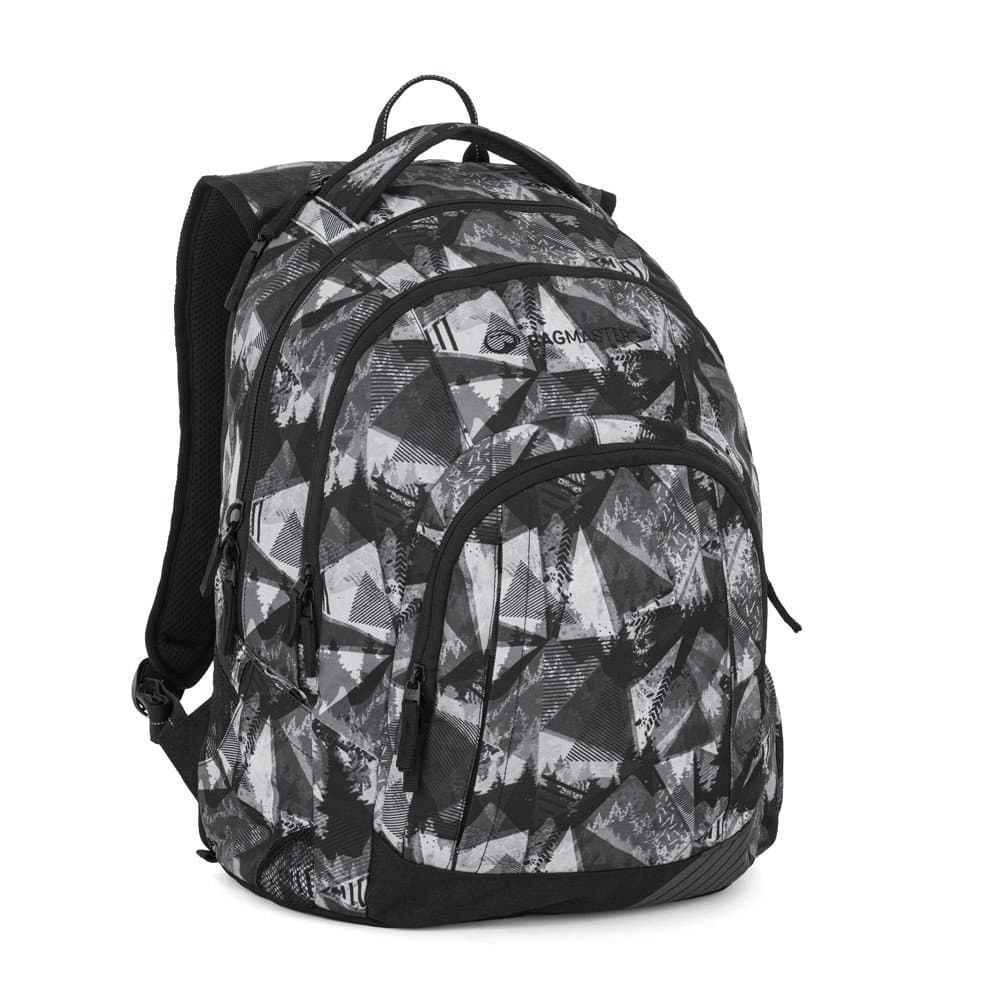 Bagmaster LINCOLN 26 A studentský batoh – černo-bílý - náhled 1
