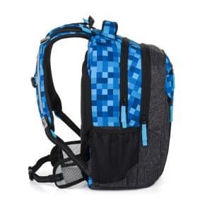 Bagmaster PORTO 26 B školní batoh – kostičky - náhled 3