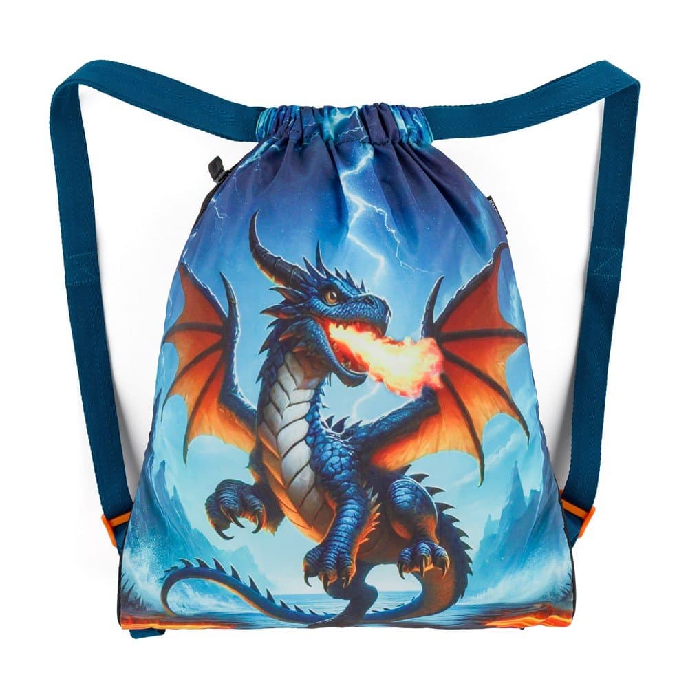 Bagmaster SÁČEK LUMI 26 D školní na přezůvky / tělocvik – drak - náhled 1
