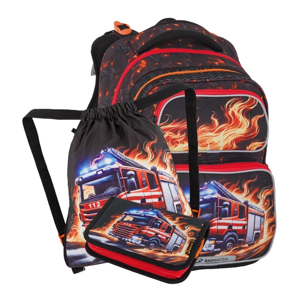 Bagmaster DOPI 26 B malý školní set pro prvňáčky – hasiči - náhled 1