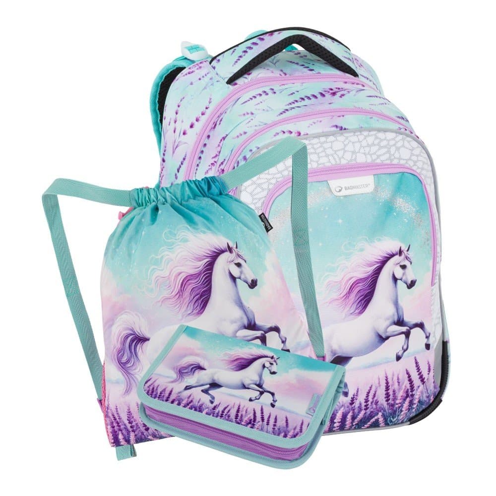 Bagmaster LUMI 26 B malý školní set pro prvňáčky – kůň - náhled 1