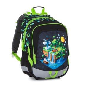 Bagmaster ALFA 26 B velký školní set pro prvňáčky – kostičkový svět - náhled 3