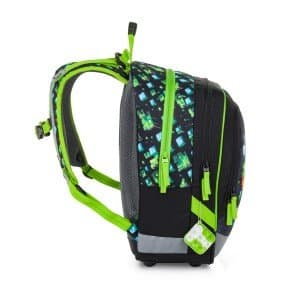 Bagmaster ALFA 26 B velký školní set pro prvňáčky – kostičkový svět - náhled 4