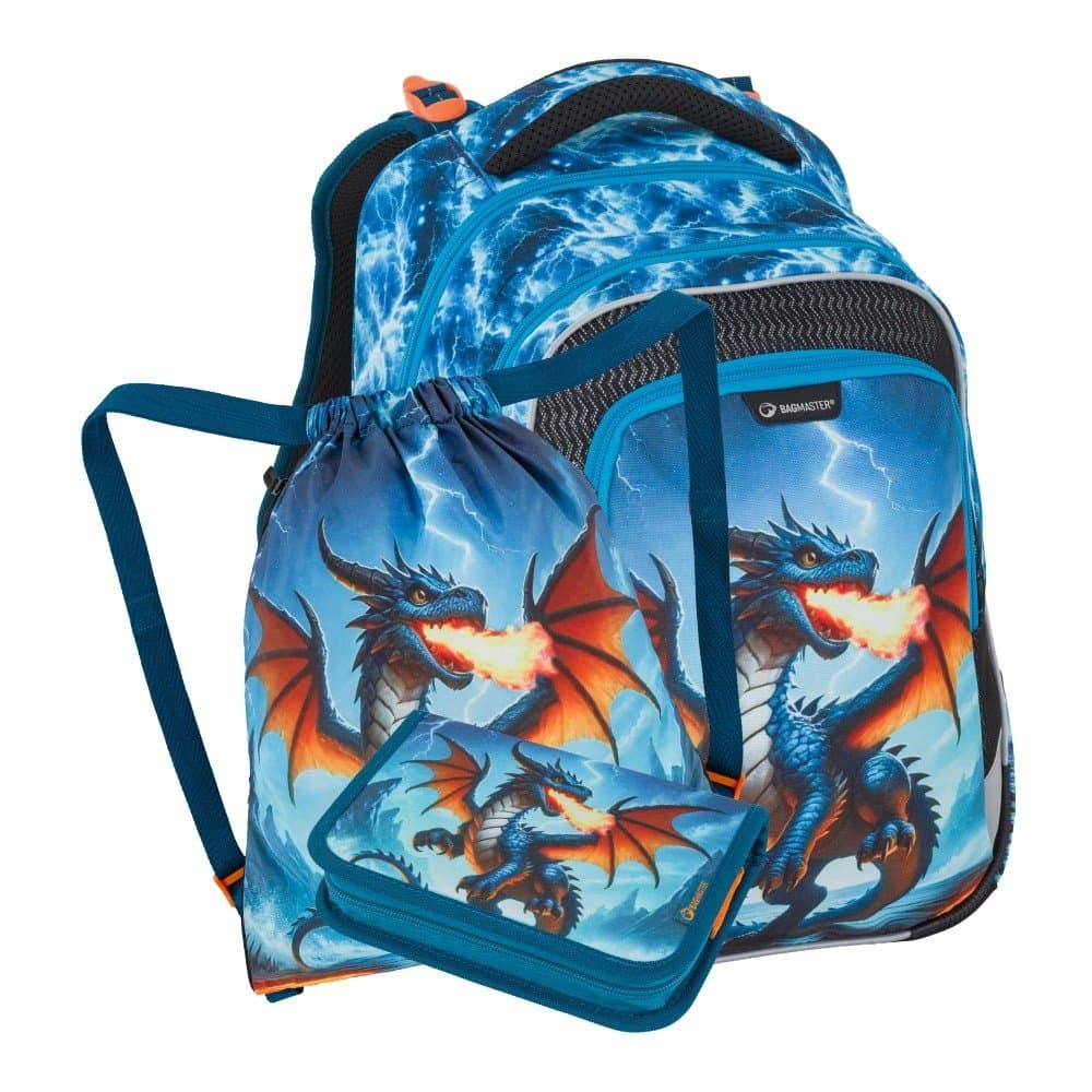 Bagmaster LUMI 26 D malý školní set pro prvňáčky – drak - náhled 1