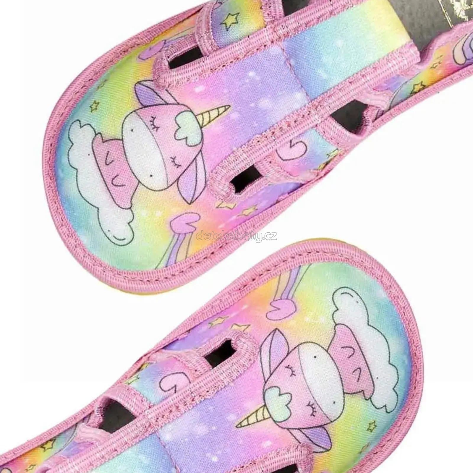 Domácí obuv Crawe  Slippers Unicorn Velikost: 23 - náhled 2