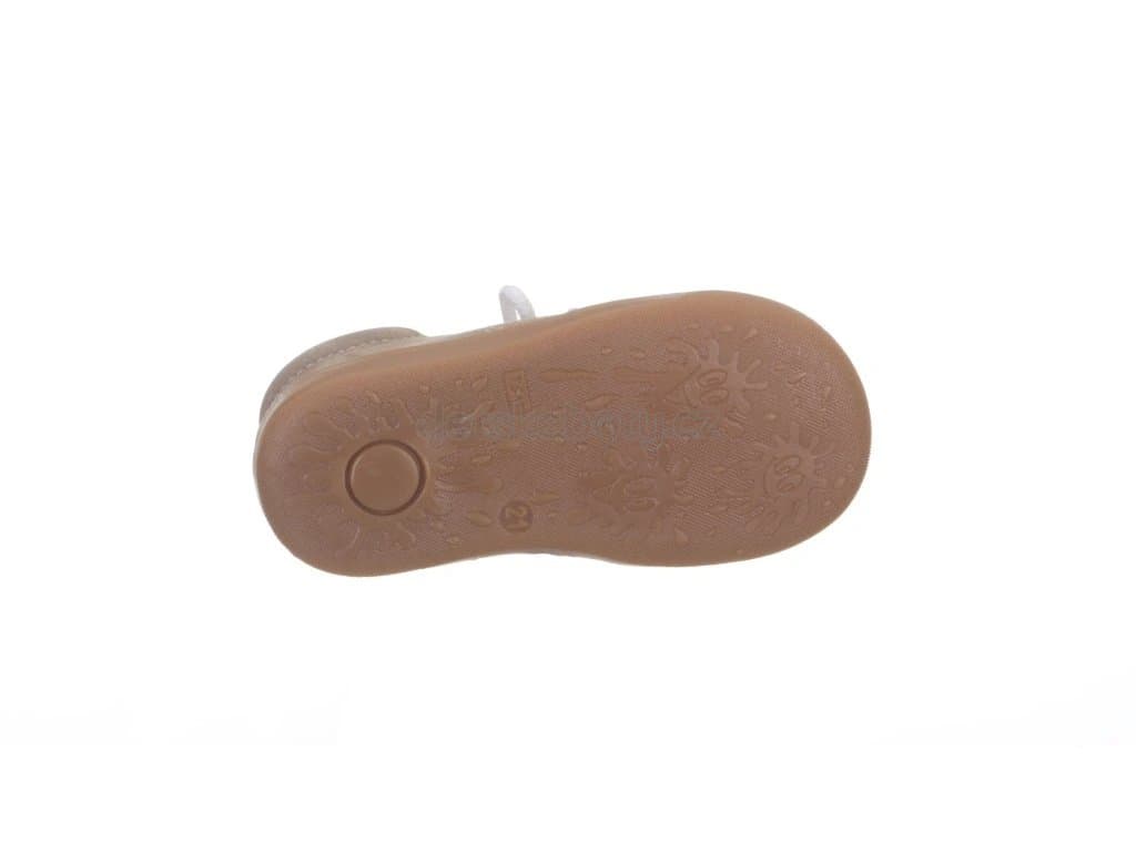 Dětské celoroční boty Boots4U T024 taupe Velikost: 19 - náhled 4