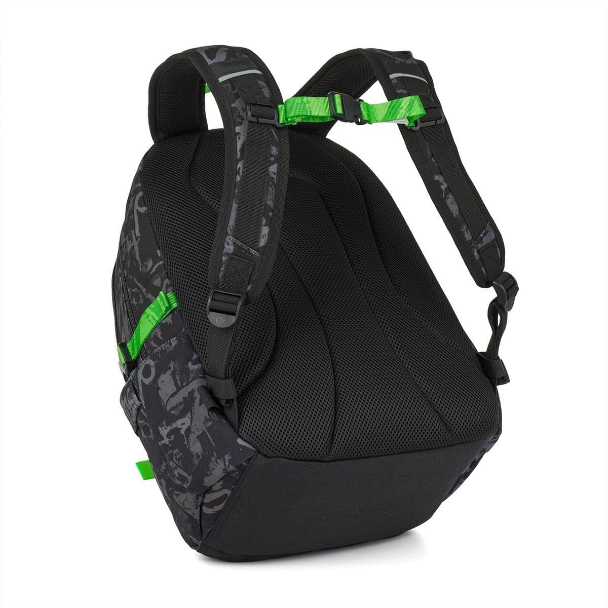 Studentský batoh Grafitti green Topgal VIKI 26041 - náhled 4