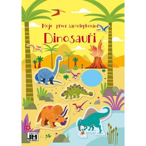 JiriModels - Moje první samolepkování Dinosauři