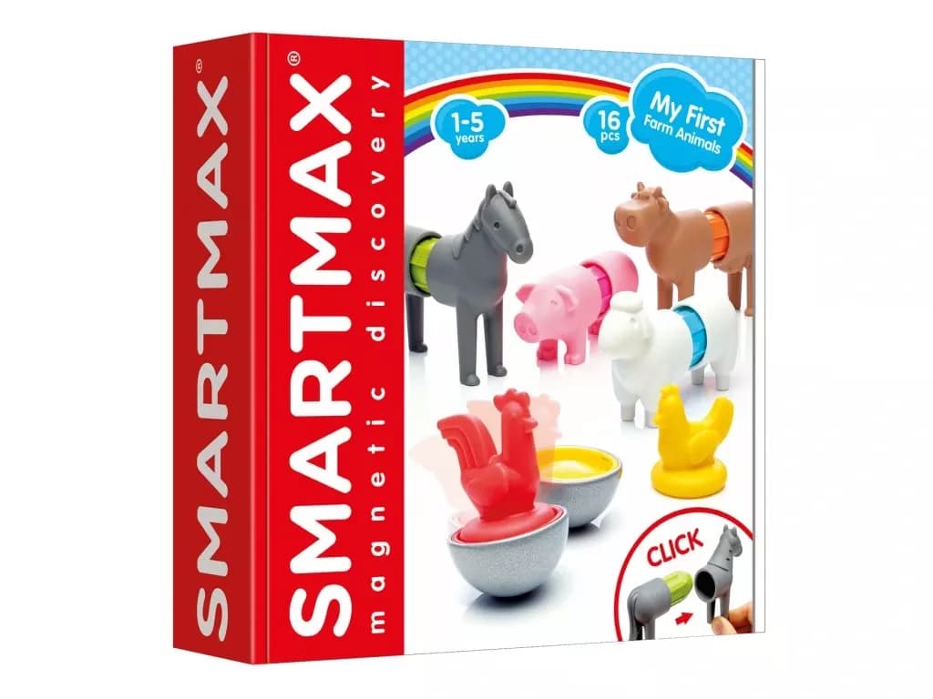 SmartMax - Moje první zvířátka z farmy 16 dílků