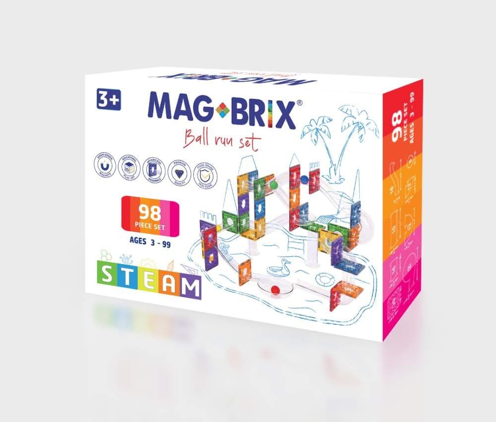 MAGBRIX - magnetická kuličková dráha 98 ks - náhled 2