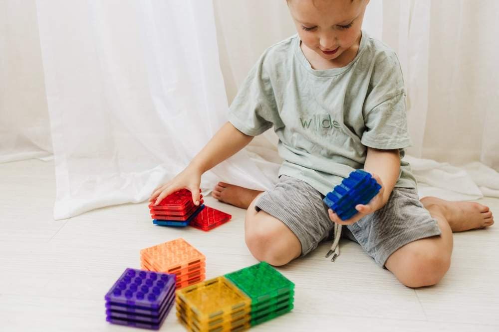 MAGBRIX – Junior 24 ks magnetické čtverce - náhled 4