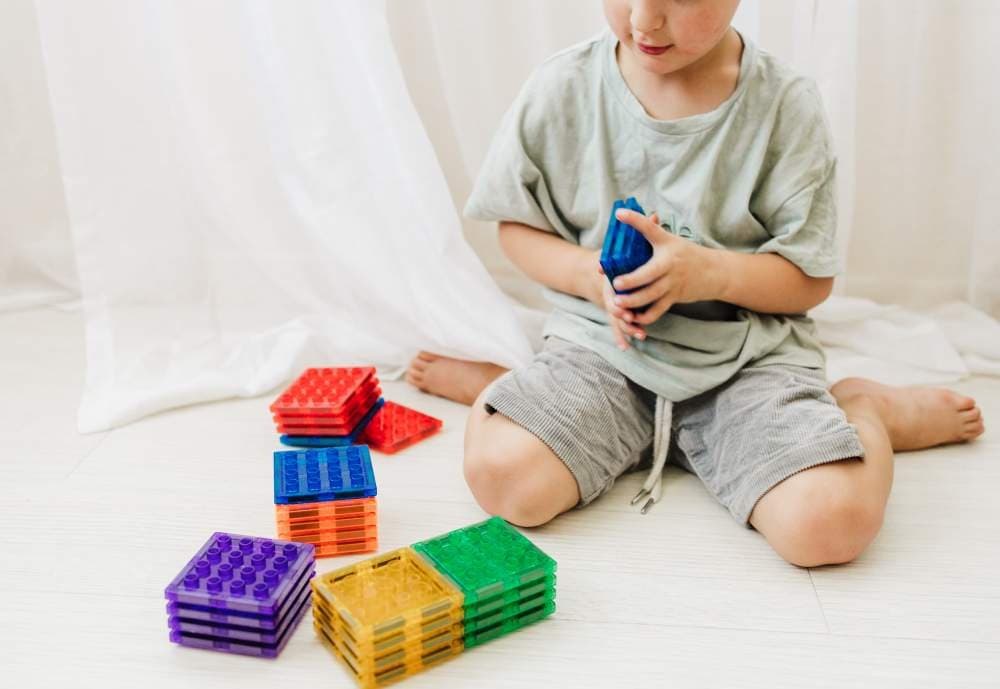 MAGBRIX – Junior 24 ks magnetické čtverce - náhled 5