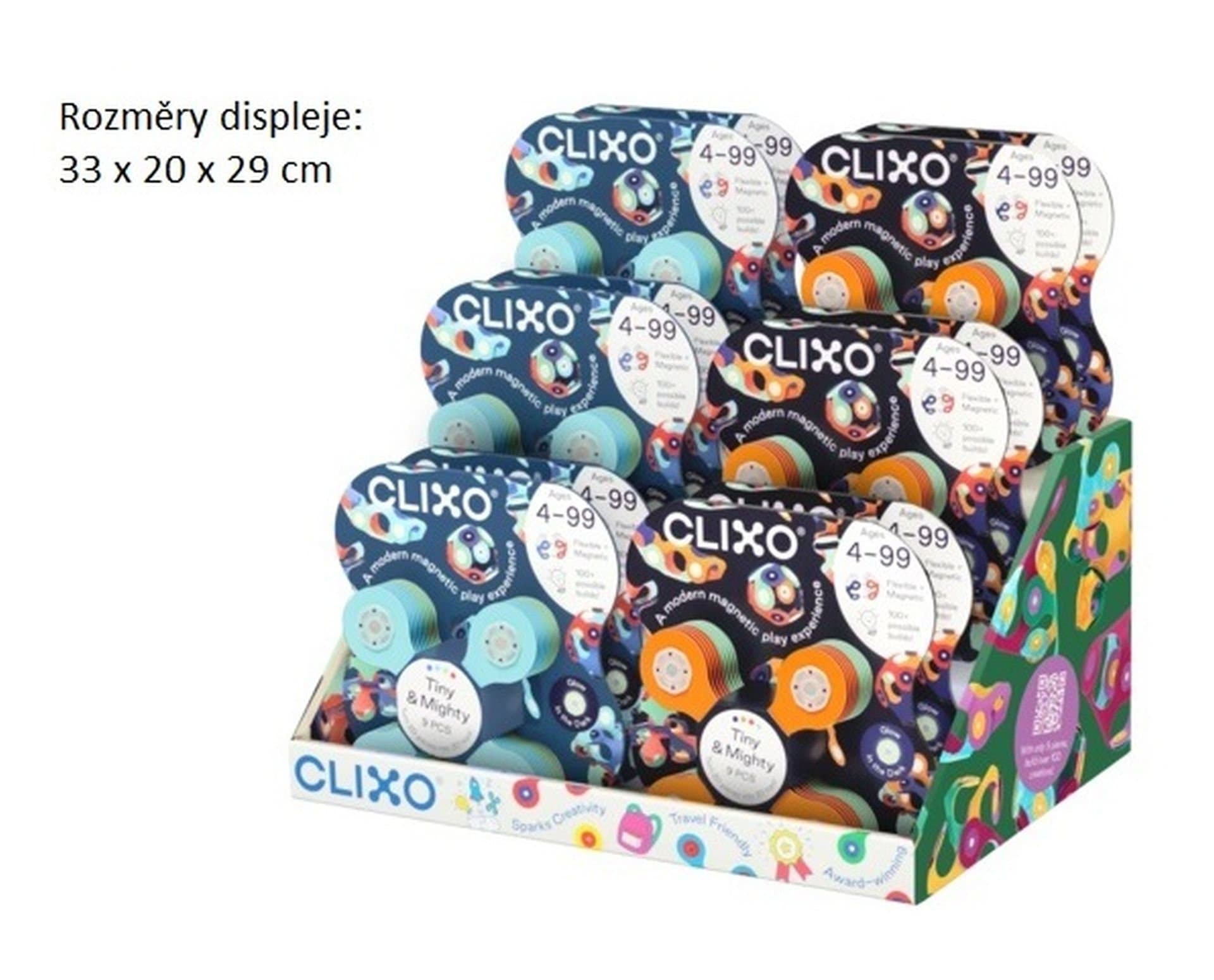 CLIXO Tiny & Mighty Marine - magnetická stavebnice 9 kusů - náhled 3