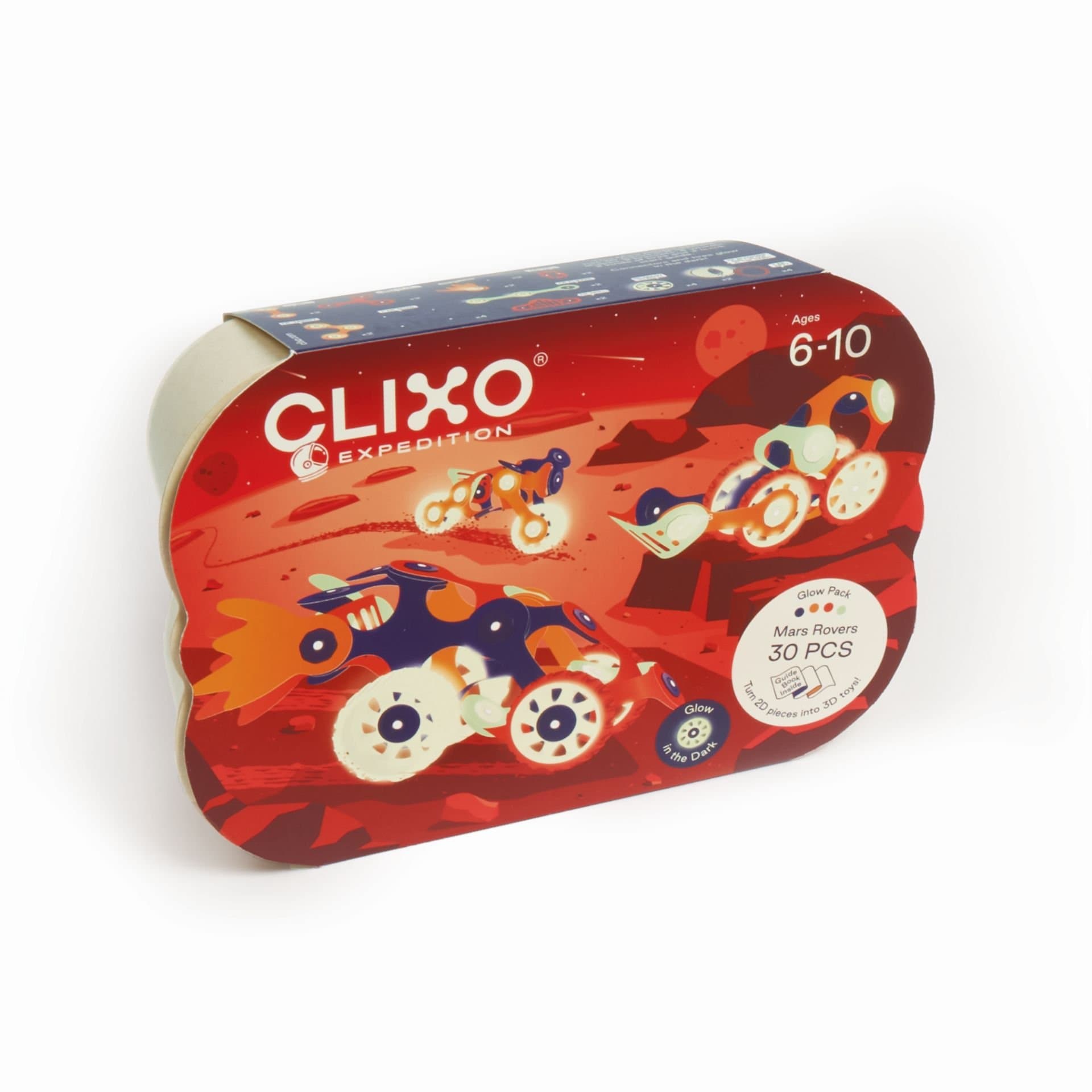 CLIXO Mars Rovers - magnetická stavebnice 30 kusů - náhled 2