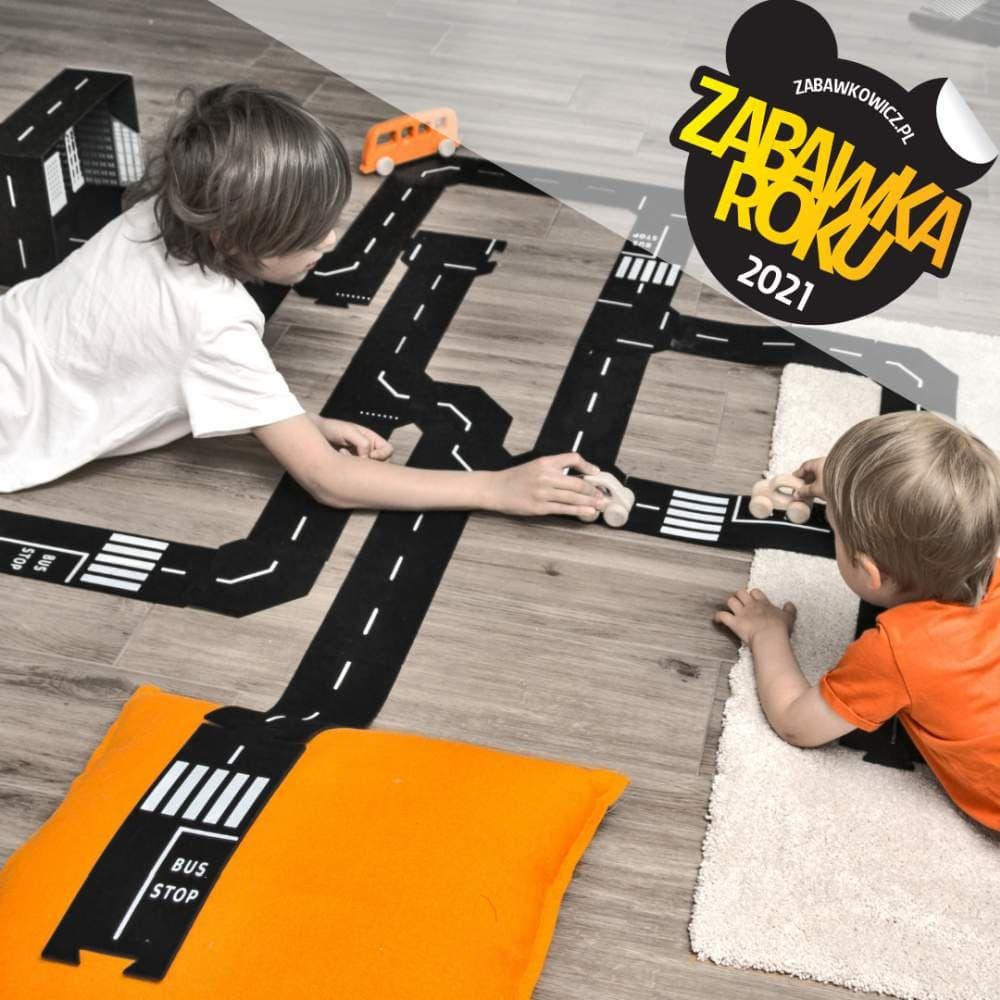 TODDLEROAD sada metropole -26 silikonových puzzle dílů - náhled 3