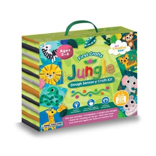 MY CREATIVE BOX – Senzorická tvořivá modelovací sada Džungle - náhled 2
