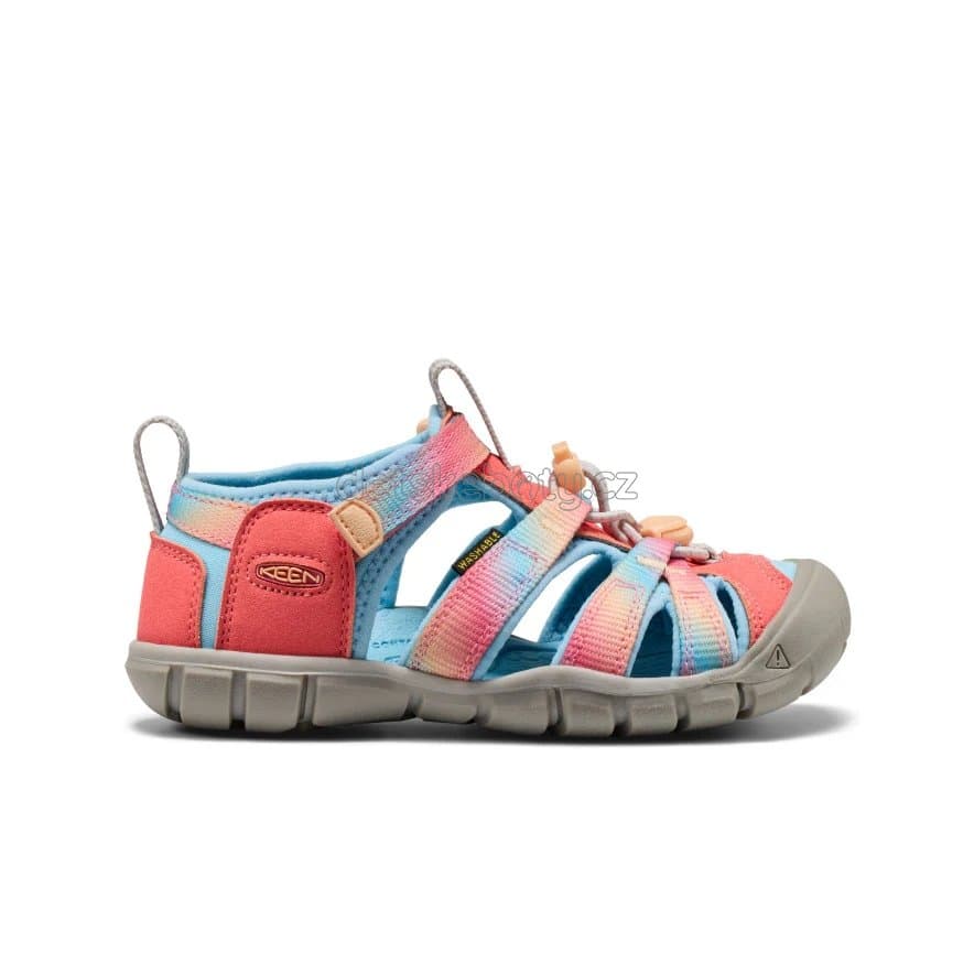 Dětské sandály Keen Seacamp II CNX youth ombre pink lemonade Velikost: 32-33 - náhled 1