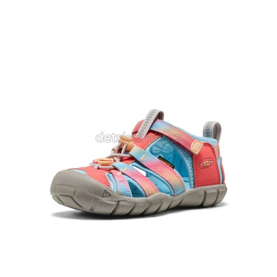 Dětské sandály Keen Seacamp II CNX youth ombre pink lemonade Velikost: 32-33 - náhled 4