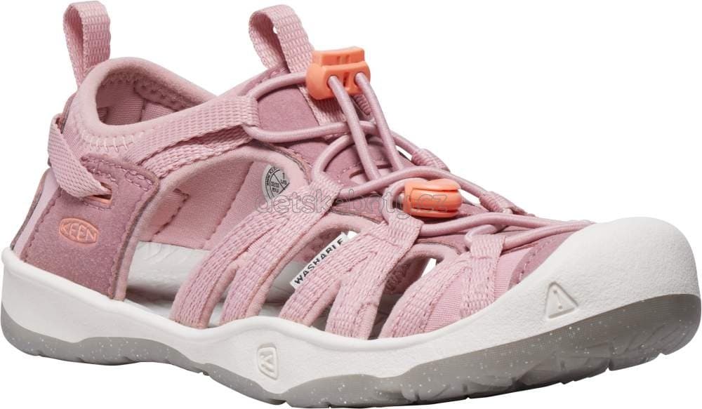 Dětské sandály Keen Moxie sandal chidren nostalgia rose/papaya punch Velikost: 34 - náhled 1