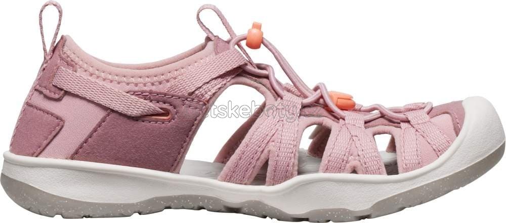 Dětské sandály Keen Moxie sandal chidren nostalgia rose/papaya punch Velikost: 34 - náhled 2