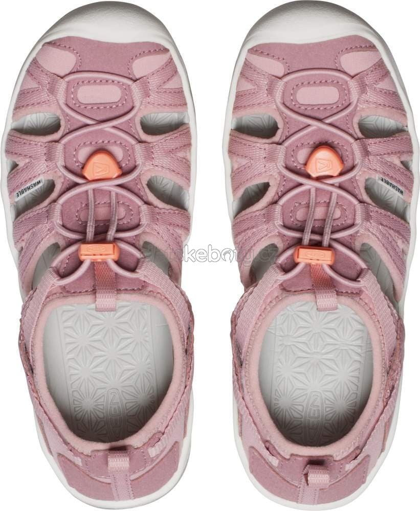 Dětské sandály Keen Moxie sandal chidren nostalgia rose/papaya punch Velikost: 34 - náhled 5