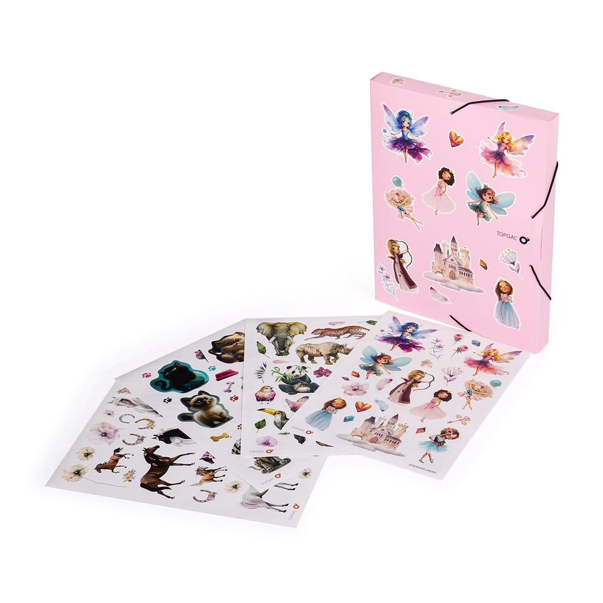 Desky na sešity růžové Topgal FOLDER 24065 - náhled 4