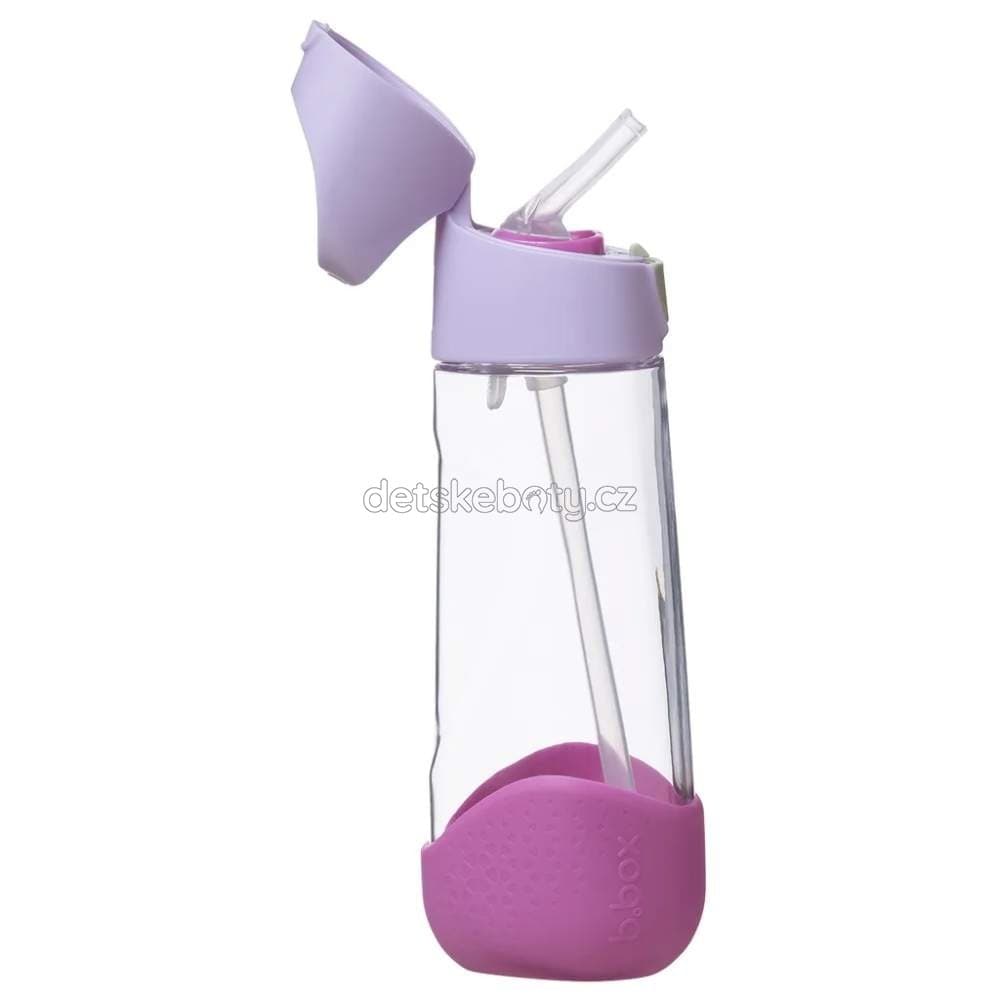 b.box 1386 Lahev na pití s brčkem 600 ml - sugar plum - náhled 2