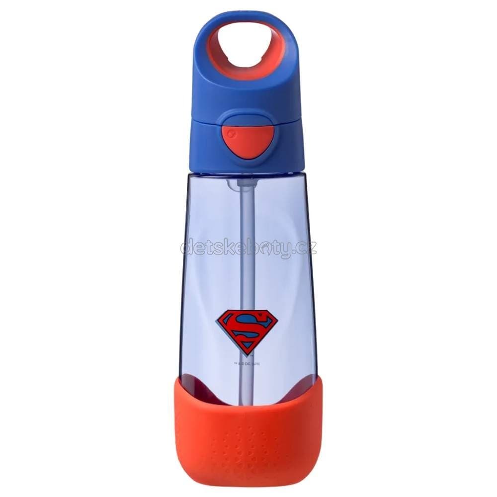 b.box 1444 Lahev na pití s brčkem 600 ml - Superman - náhled 1