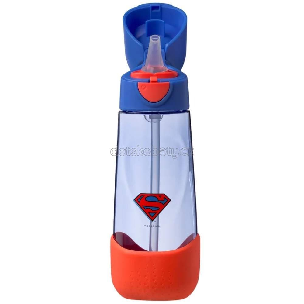 b.box 1444 Lahev na pití s brčkem 600 ml - Superman - náhled 2