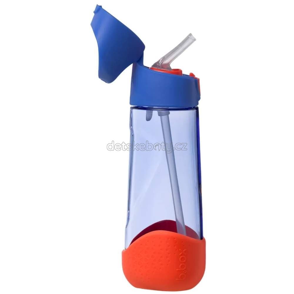 b.box 1444 Lahev na pití s brčkem 600 ml - Superman - náhled 3