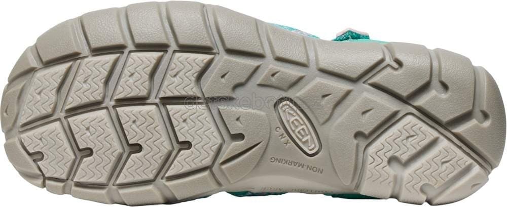 Dětské sandály Keen Seacamp II CNX youth bright aqua/giggle pink Velikost: 32-33 - náhled 3