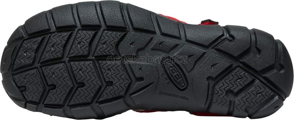 Dětské sandály Keen Seacamp II CNX youth ribbon red/alloy Velikost: 32-33 - náhled 3
