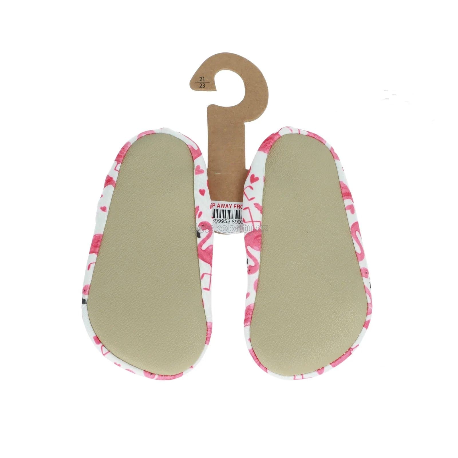 Dětské plážovky Crawe Splashsafe Flamingo Velikost: 18-20 - náhled 2