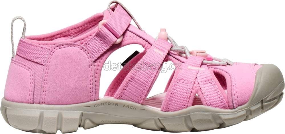 Dětské sandály Keen Seacamp II CNX youth moonlite mauve/giggle pink Velikost: 32-33 - náhled 2