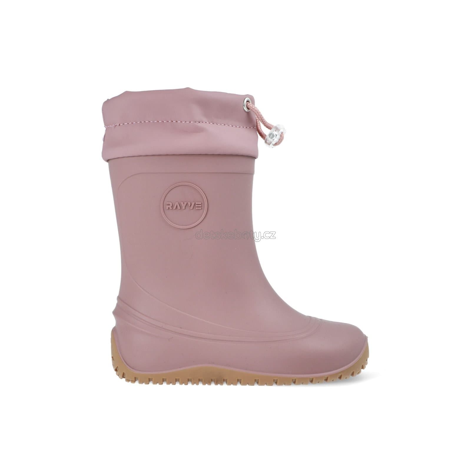 Dětské holinky Rayve Monsoon Cover Pink/Grey Velikost: 22 - náhled 3