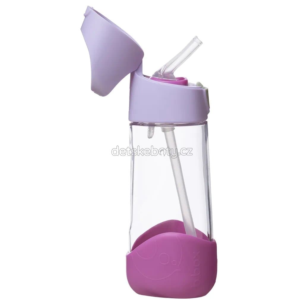 b.box 1384 Lahev na pití s brčkem 450 ml - sugar plum - náhled 4