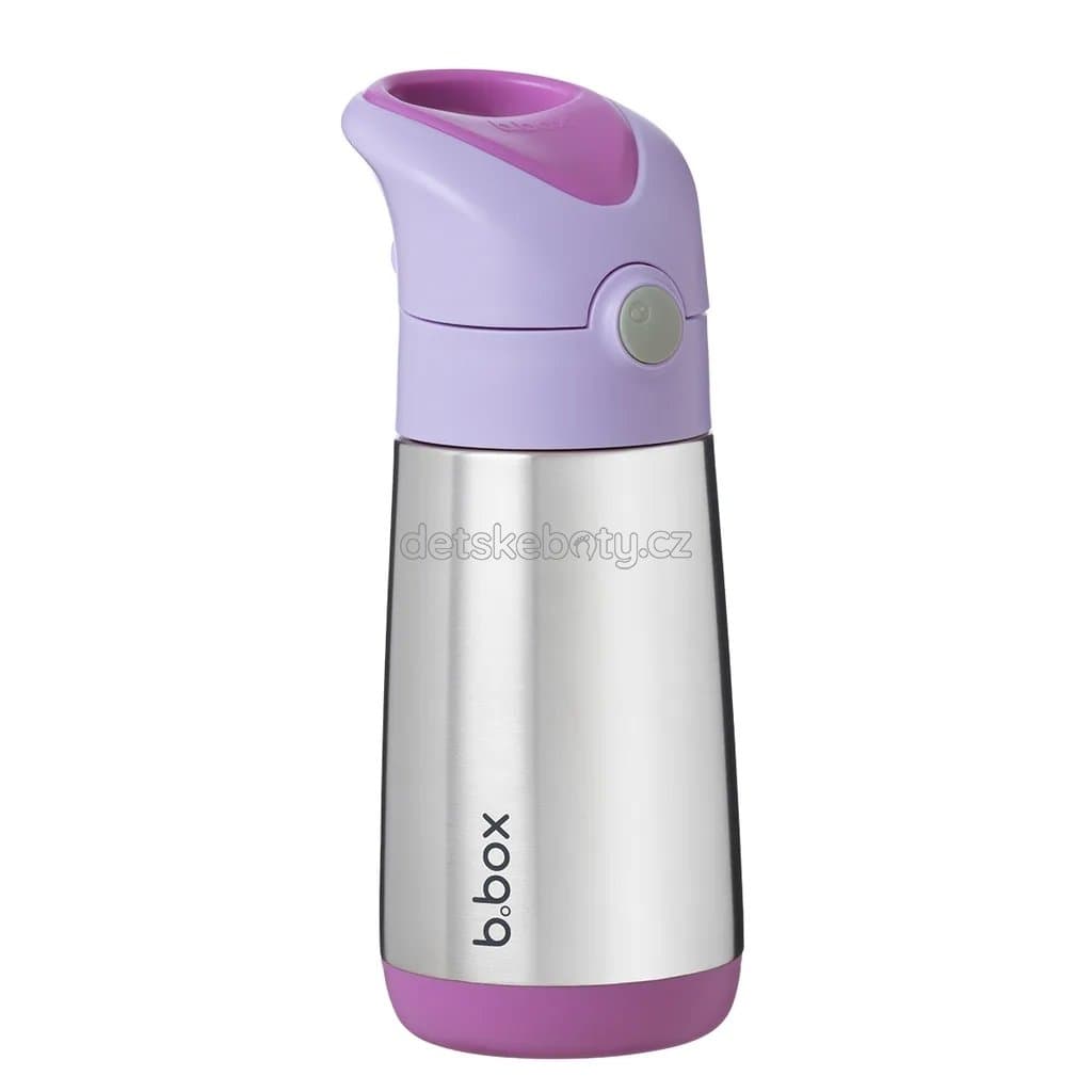 b.box 1380 Termoska na pití s brčkem 350 ml - sugar plum - náhled 2