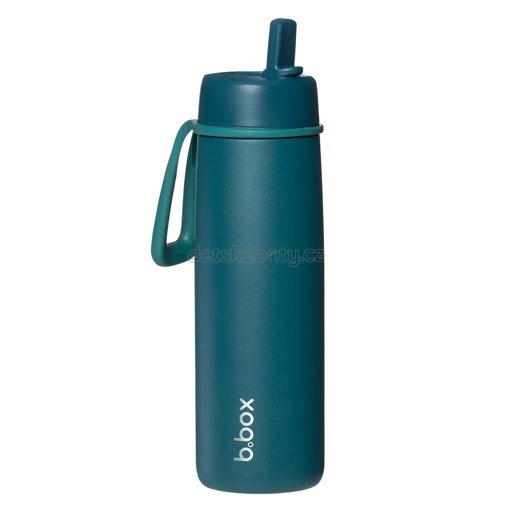 b.box 1424 Nerezová termolahev s brčkem 690 ml - sea glass - náhled 3
