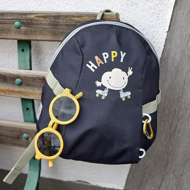 LÄSSIG Tiny Backpack Outdoor Cloud 2025 dark blue - náhled 5