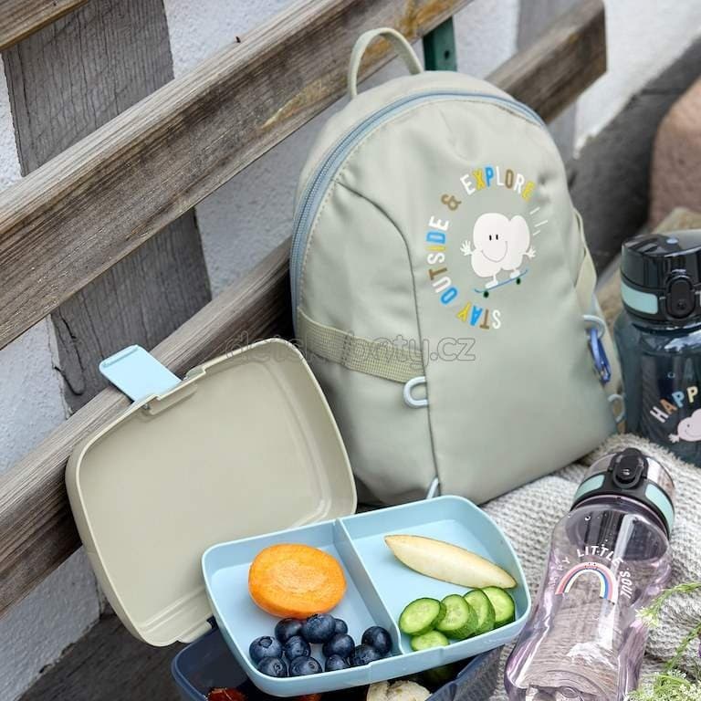 LÄSSIG Tiny Backpack Outdoor 2025 cloud light khaki - náhled 5