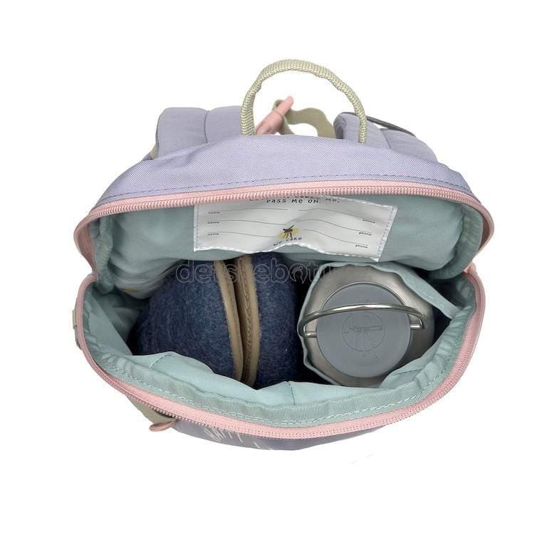 LÄSSIG Tiny Backpack Outdoor 2025 rainbow pastel lilac - náhled 3