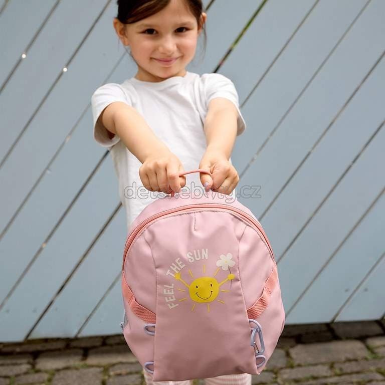 LÄSSIG Tiny Backpack Outdoor 2025 sunshine peach - náhled 5